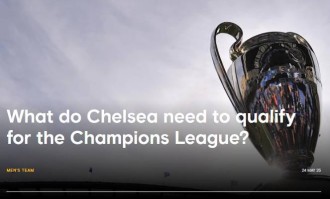 官方算分！切尔西官方列如何进欧冠：胜几乎确保，平负也还有希望