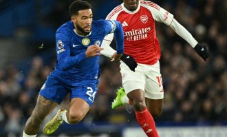 英超榜首战！十人切尔西1-1阿森纳主场7年不胜，马雷斯卡炮轰主裁